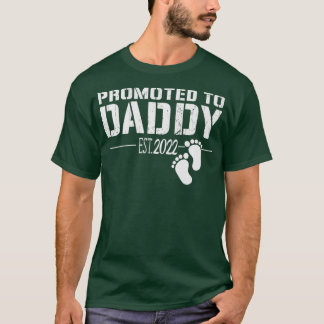T-shirt Hommes promus à Daddy 2022 drôle cadeau pour nouve