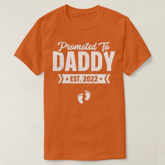 T-shirt Hommes Promus À Daddy Est (Design devant)