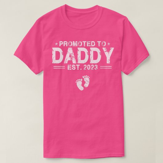 T-shirt Hommes Promus À Daddy Est (Design devant)