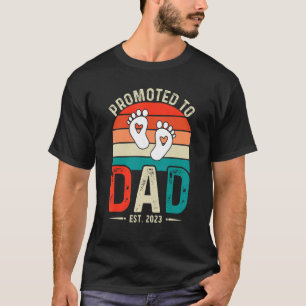 T-shirt Hommes Promus À Daddy Est 2023 Baby Présent Pour N