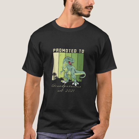 T-shirt Hommes promus à Grandpasaurus 2021 Nouveau grand-p (Devant)