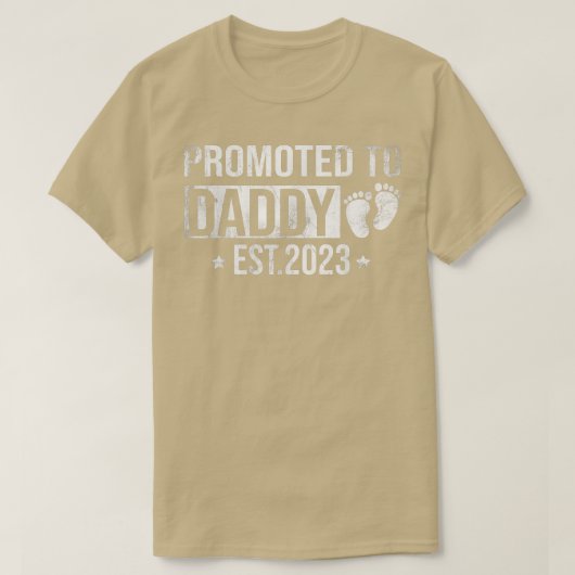 T-shirt Hommes promus à l'Est 2023 Grossesse drôle (Design devant)