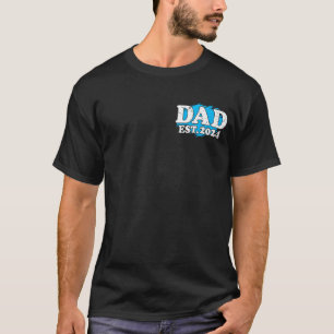 T-shirt Hommes promus à papa 2024 Nouvelle Fête des pères 