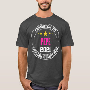 T-shirt Hommes promus à Pepe, nouvelle annonce grand-père