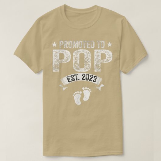 T-shirt Hommes Promus À Pop Est 2023 Drôle Nouveau Grand-P (Design devant)