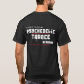 T-shirt Hommes psychédéliques d'académie de transe (Dos)