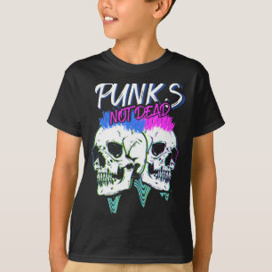 T-shirt Hommes punks et non squelettes agencés par le gouv