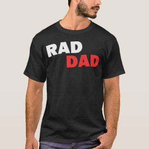 T-shirt Hommes Rad Papa Retro 80s Meilleur papa Cool Papa