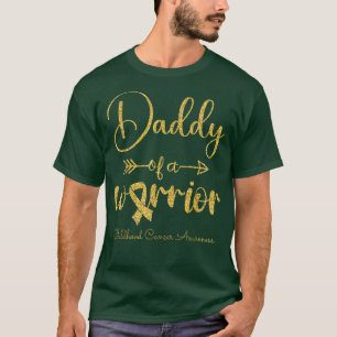 T-shirt Hommes Sensibilisation Au Cancer Chez L'Enfance Pa