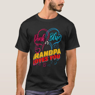 T-shirt Hommes Sexe Reveval Party Équipe Baby shower Pinkn