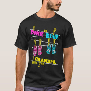 T-shirt Hommes Sexe Reveval Party Équipe Baby shower Pinkn