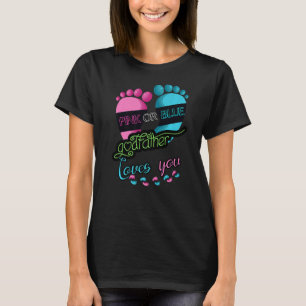 T-shirt Hommes Sexe Reveval Party Équipe Baby shower Pinkn