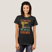 T-shirt Hommes Si Papi Papi Ne Peut Pas Le Réparer Nous So (Devant entier)