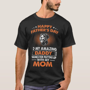 T-shirt Hommes Spinone Italiano Chien Papa Fête des pères