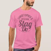 T-shirt homme's Stag Do (Devant)