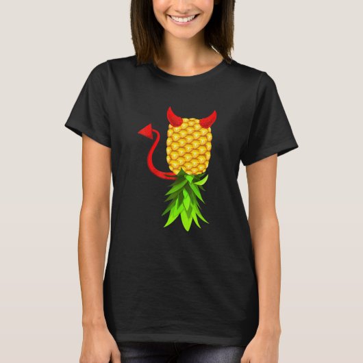T-shirt Hommes Swinger de l'ananas (Devant)