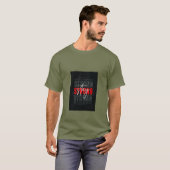 T-SHIRT HOMMES T CHEMISE CLASSIQUE/ DESIGN FORT (Devant entier)