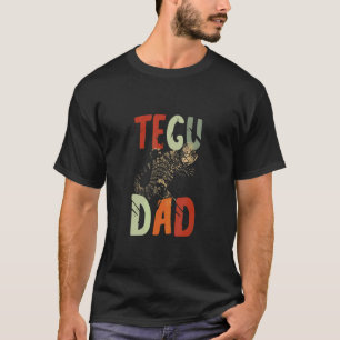 T-shirt Hommes Tegu Papa Reptile Tegu Lizard Pet Tegu Prop