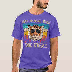 T-shirt Hommes Tigre Bengale Vintage Meilleur Tigre Bengal