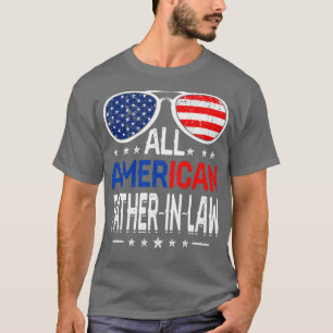 T-shirt Hommes Tous Père AméricainInLaw 4 juillet Pères