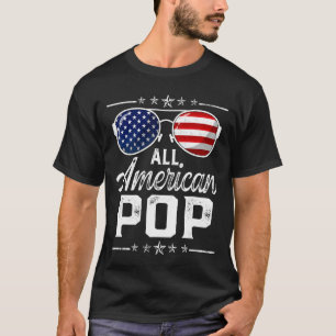 T-shirt Hommes Tous Pop Américain 4 juillet Père Patriotiq