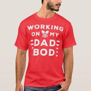 T-shirt Hommes travaillant sur le corps de papa Workout Bo