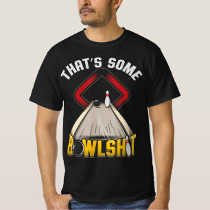 T-shirt Hommes Un Bowlsht Amusant Dix Épingles 10 Bowling