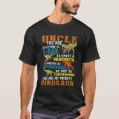 T-shirt Hommes Unclesaurus T Rex Dinosaur Oncle Saurus Fam (Devant)