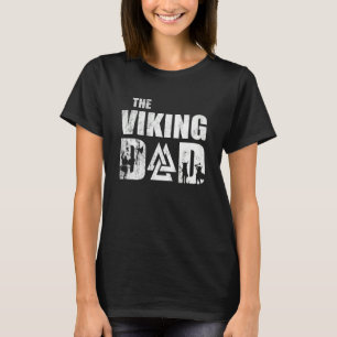 T-shirt Hommes Viking Papa - Valknut - Norse Mythologie Ru