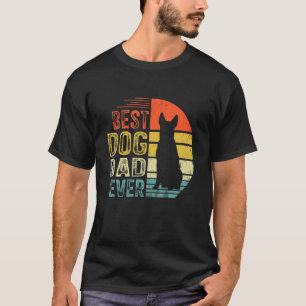 T-shirt Hommes Vintage Australian Cattle Best Chien Papa J