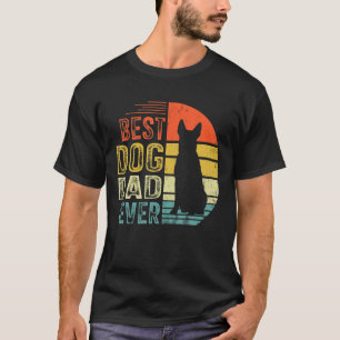 T-shirt Hommes Vintage Australian Cattle Best Chien Papa J