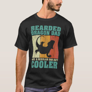 T-shirt Hommes Vintage Learé Dragon Papa Comme Un Père Rég
