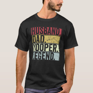 T-shirt Hommes Vintage Mari Papa Yooper Légende Pour Gras