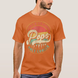 T-shirt Hommes Vintage Père Rétro Papa, Des Pops Comme Un 