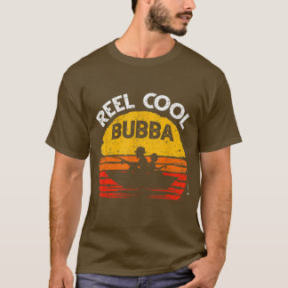 T-shirt Hommes Vintage Reel Cool Bubba Poisson PêchePères 