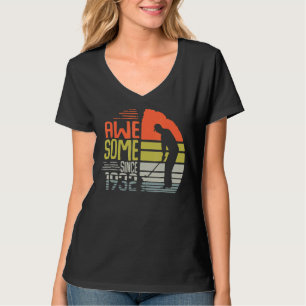 T-shirt Hommes Vintage stupéfiant depuis 1932 Golfer Anniv