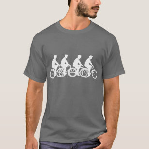 T-shirt Hommes vintages de bicyclette de concepteur