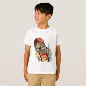T-shirt Hommes zombies (Devant entier)