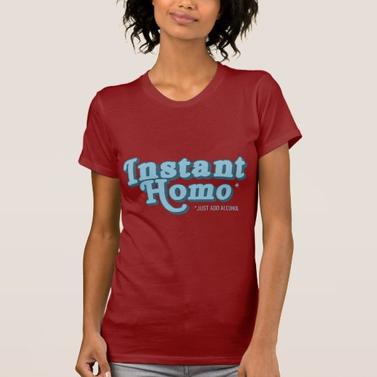 T-shirt Homo Instantané (Devant)