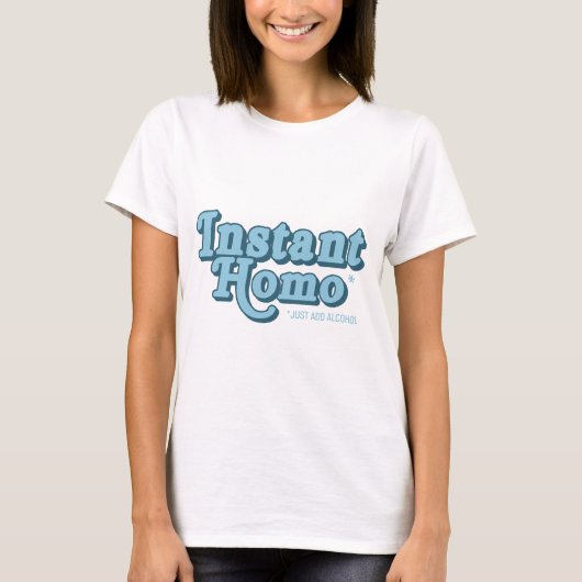 T-shirt Homo Instantané (Devant)