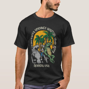 T-shirt Homosassa Springs Wildlife State Park Floride Desi