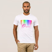 T-shirt Homosexuel d'Orgullo (Devant entier)