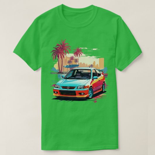 T-shirt Honda Civic 1 (Design devant)