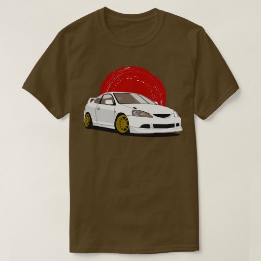 T-shirt Honda Integra type r dc5 (Design devant)