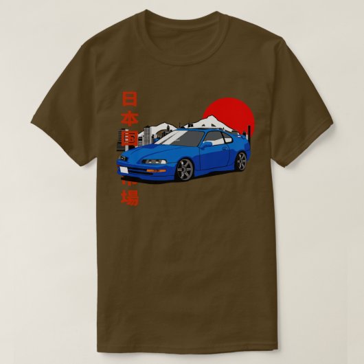 T-shirt Honda Prelude MK4 19911996 (Design devant)