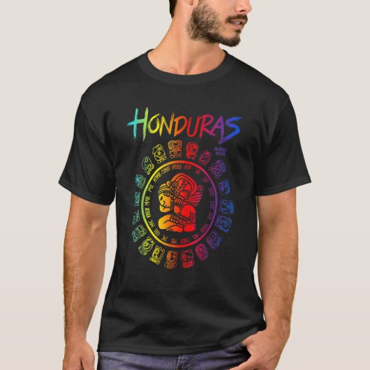 T-shirt Honduras calendrier (Devant)