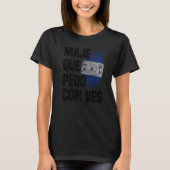 T-shirt Honduras Flag Catracho Pride Maje Que Pedo Con Vos (Devant)
