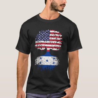 T-shirt Honduras Roots Honduras Patrimoine national Arbre 