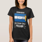T-shirt Honduras San Pedro Sula Mormon Mission LDS (Devant)