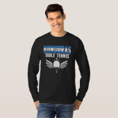 T-shirt Honduras Table Tennis Honduran Ping Pong Suppo (Devant entier)